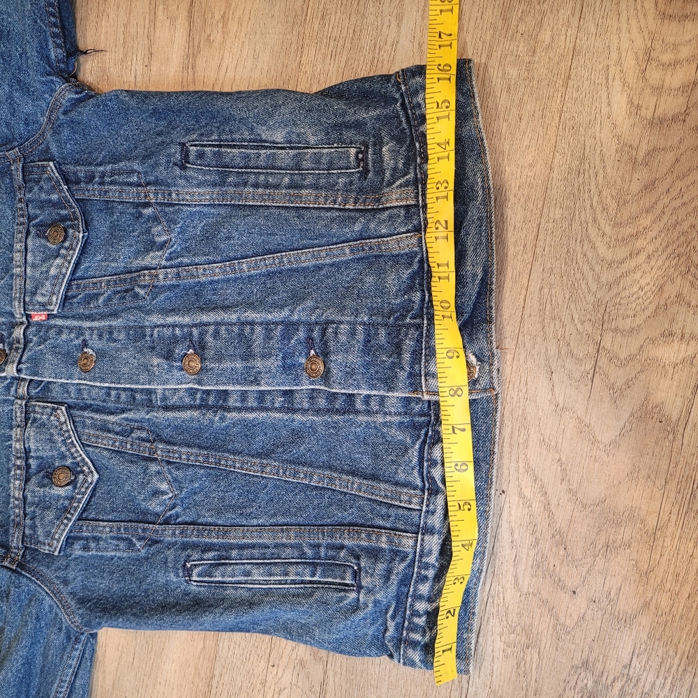 Vintage Levis Pure Denim Jacket - Picture 13 of 13